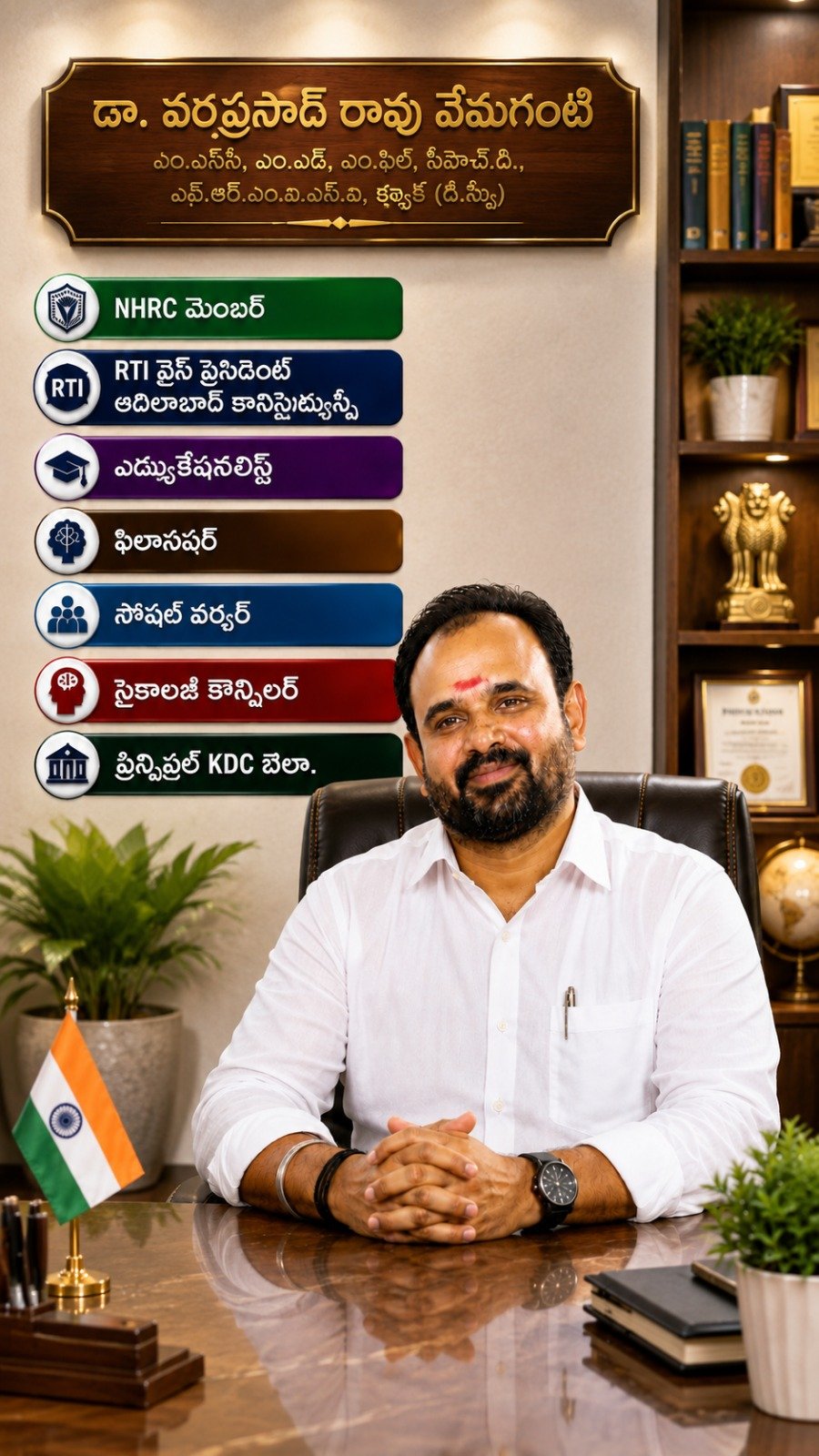 Dr. V. Varaprasad Rao: A Dedicated Botanist and Plant Taxonomist Advancing the Study of Flora, Biodiversity and Artificial Intelligence